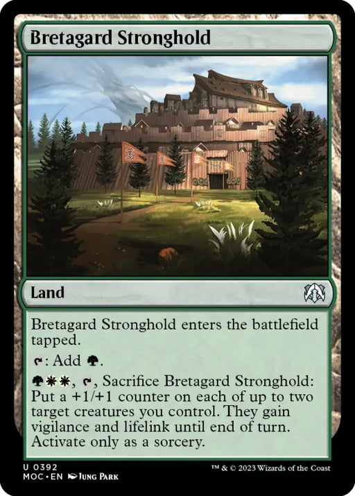 Bretagard Stronghold [March of the Machine Commander] - MTG Single