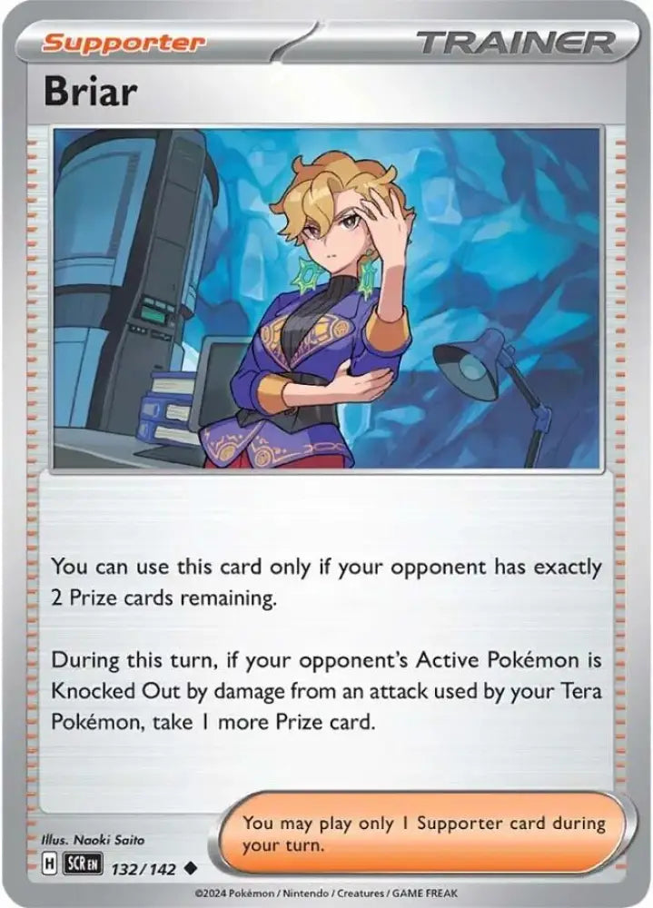 Briar (132/142) [Scarlet & Violet: Stellar Crown] - Pokemon Single