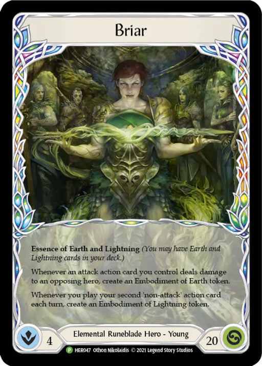 Briar [HER047] (Promo) Cold Foil - Flesh And Blood Single