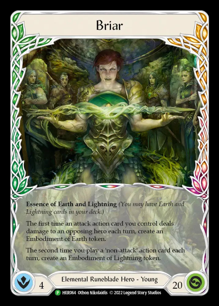 Briar [HER064] (Promo) Cold Foil - Flesh And Blood Single