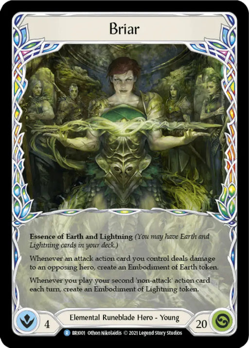 Briar [Tales of Aria Blitz Deck] 1st Edition Rainbow Foil - Flesh And Blood Single
