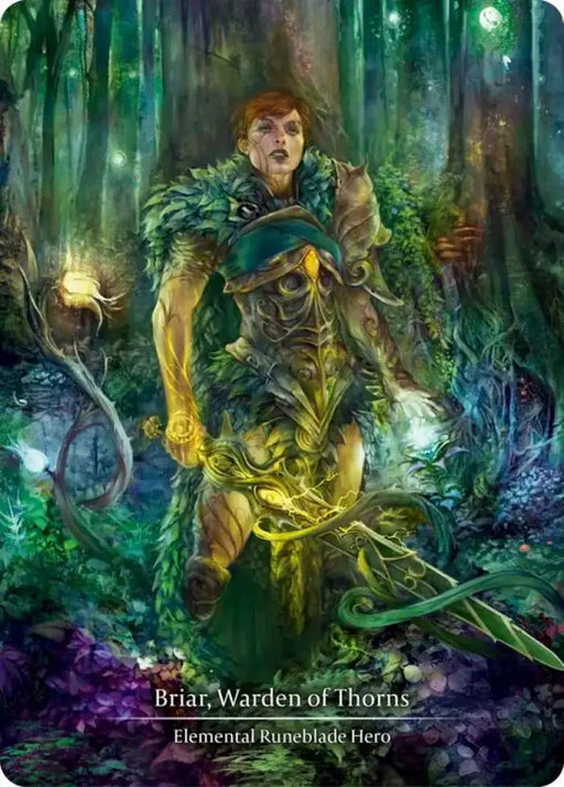 Briar Warden of Thorns (Marvel) [Rosetta] Cold Foil - Flesh And Blood Single