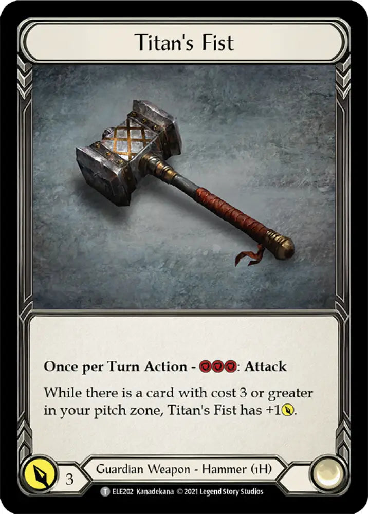 Briar Warden of Thorns // Titan’s Fist [Tales of Aria 1st Edition] 1st Edition Normal - Flesh And Blood Single
