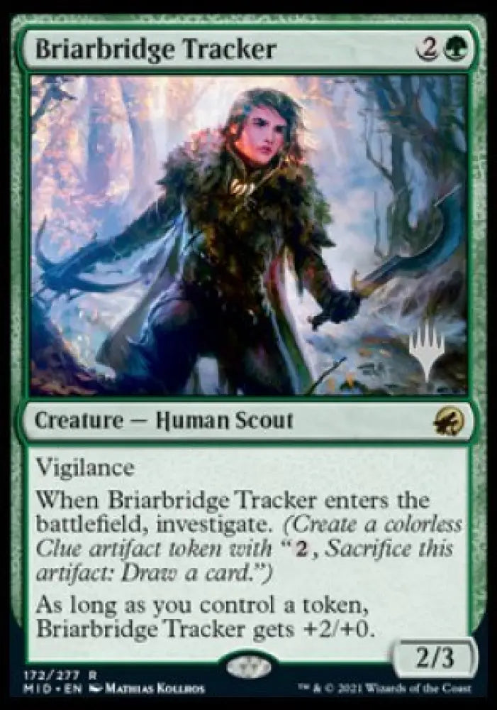 Briarbridge Tracker (Promo Pack) [Innistrad: Midnight Hunt Promos] - MTG Single