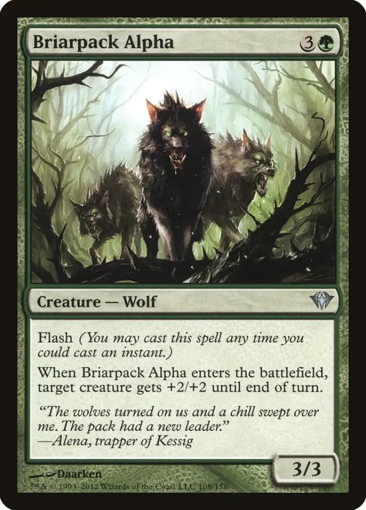Briarpack Alpha [Dark Ascension] - MTG Single