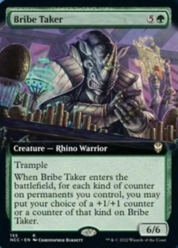 Bribe Taker (Extended Art) [Streets of New Capenna Commander] - MTG Single
