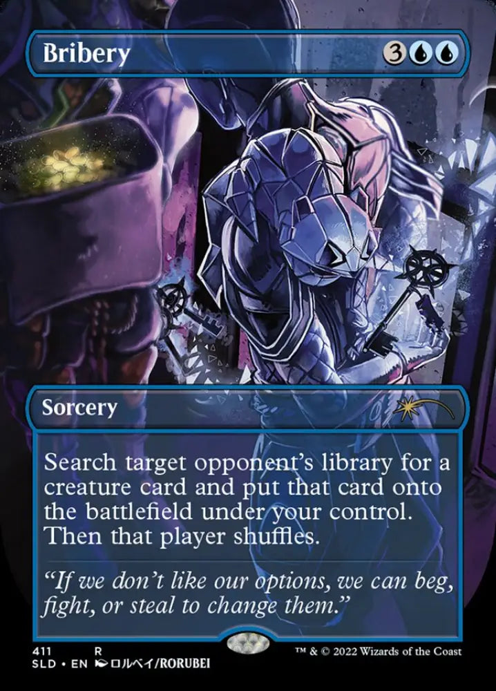 Bribery (Borderless) [Secret Lair Drop Series] - MTG Single