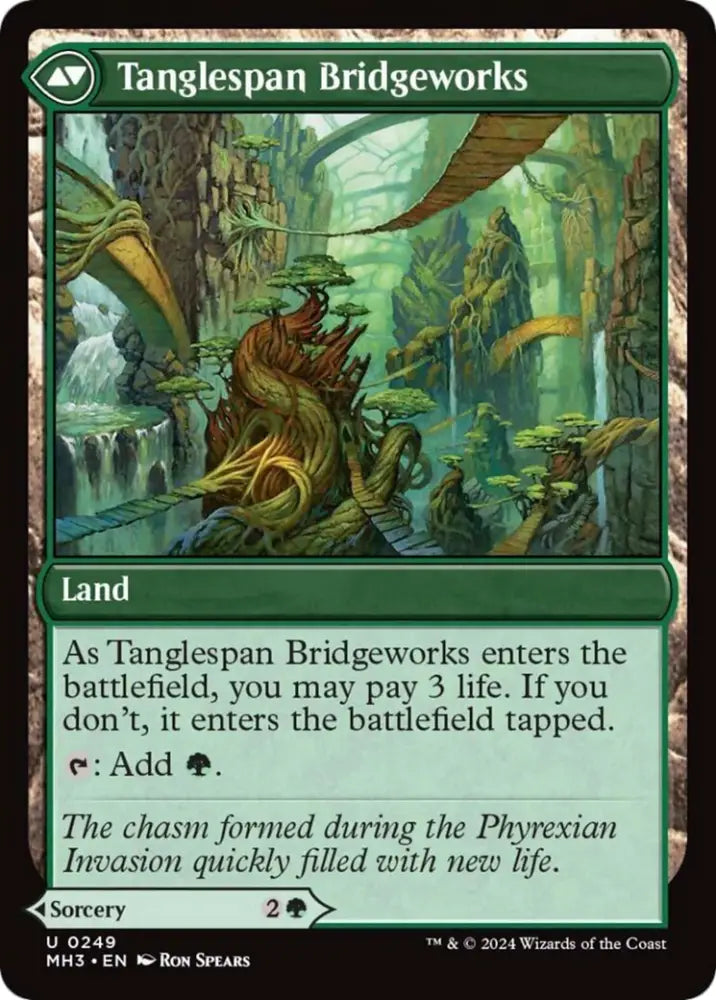 Bridgeworks Battle // Tanglespan Bridgeworks [Modern Horizons 3] - MTG Single