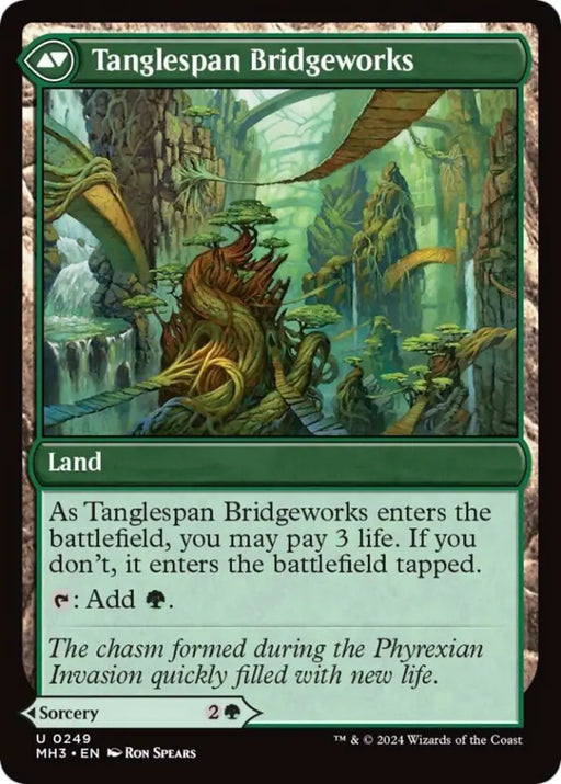 Bridgeworks Battle // Tanglespan Bridgeworks [Modern Horizons 3] - MTG Single