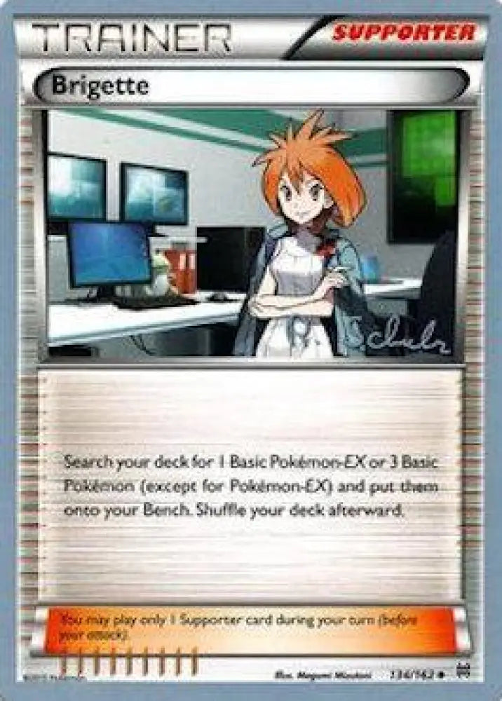 Brigette (134/162) (Victory Map - Robin Schulz) [World Championships 2018] - Pokemon Single
