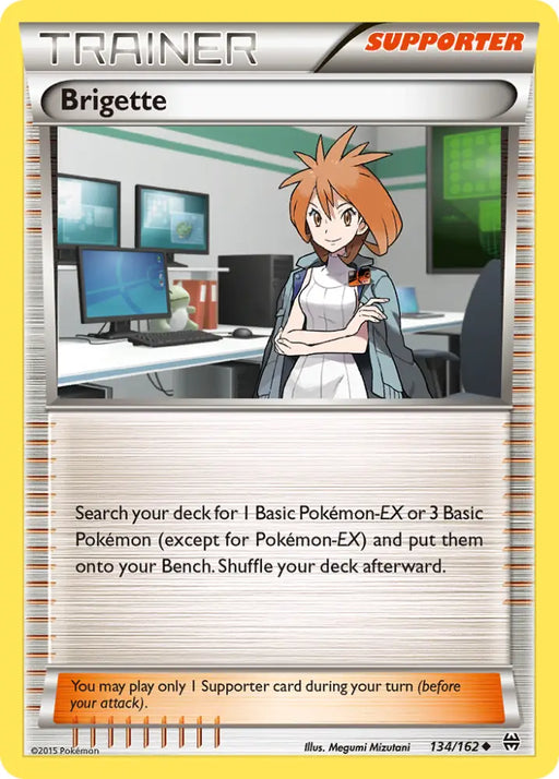 Brigette (134/162) [XY: BREAKthrough] - Pokemon Single