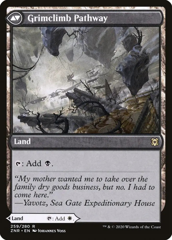Brightclimb Pathway // Grimclimb Pathway [Zendikar Rising] - MTG Single