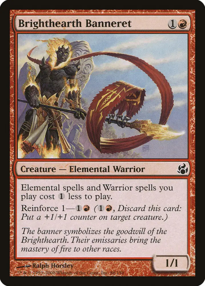 Brighthearth Banneret [Morningtide] - MTG Single