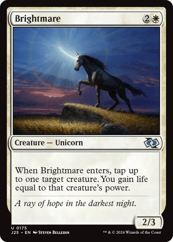 Brightmare [Foundations Jumpstart] - MTG Single