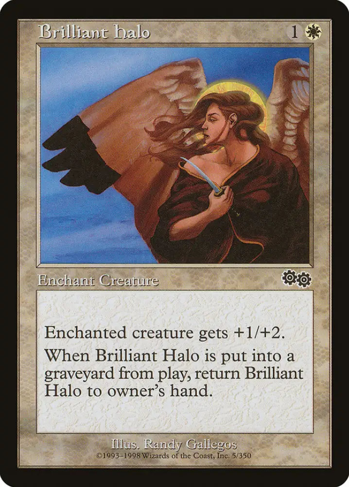 Brilliant Halo [Urza’s Saga] - MTG Single