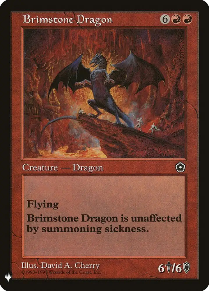Brimstone Dragon [Mystery Booster] - MTG Single