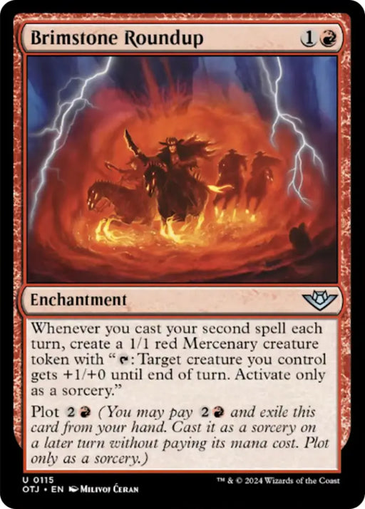 Brimstone Roundup [Outlaws of Thunder Junction] - MTG Single