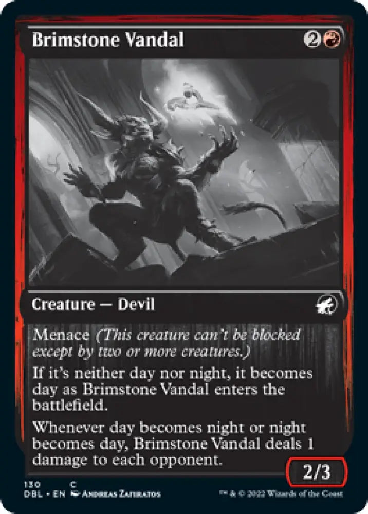 Brimstone Vandal [Innistrad: Double Feature] - MTG Single