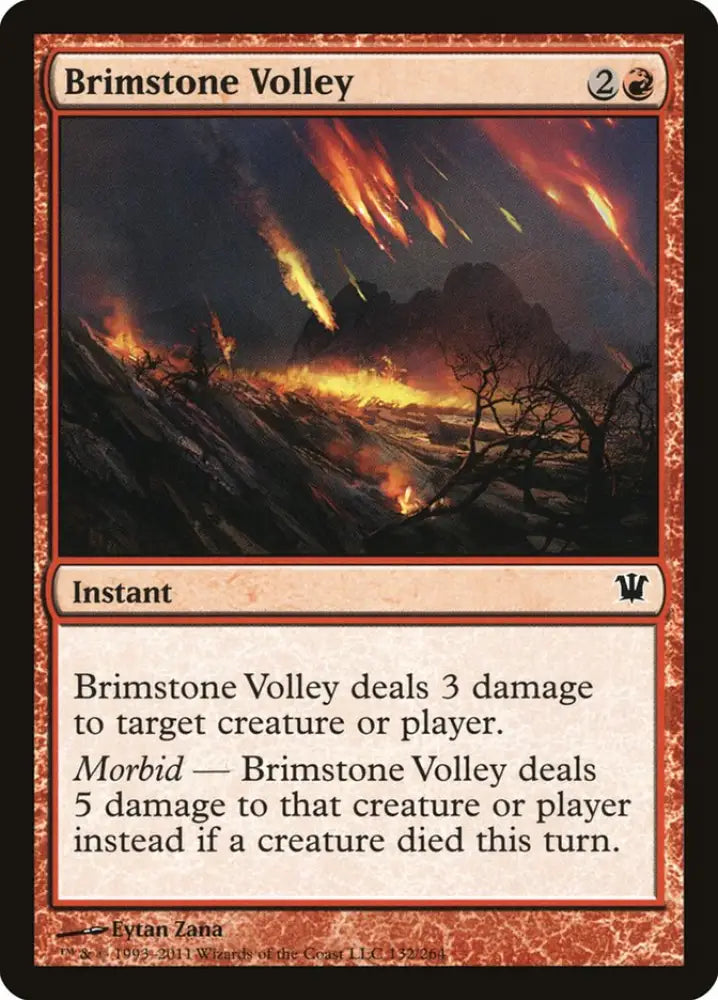 Brimstone Volley [Innistrad] - MTG Single
