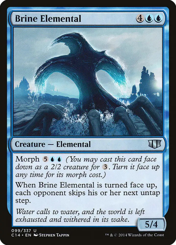 Brine Elemental [Commander 2014] - MTG Single