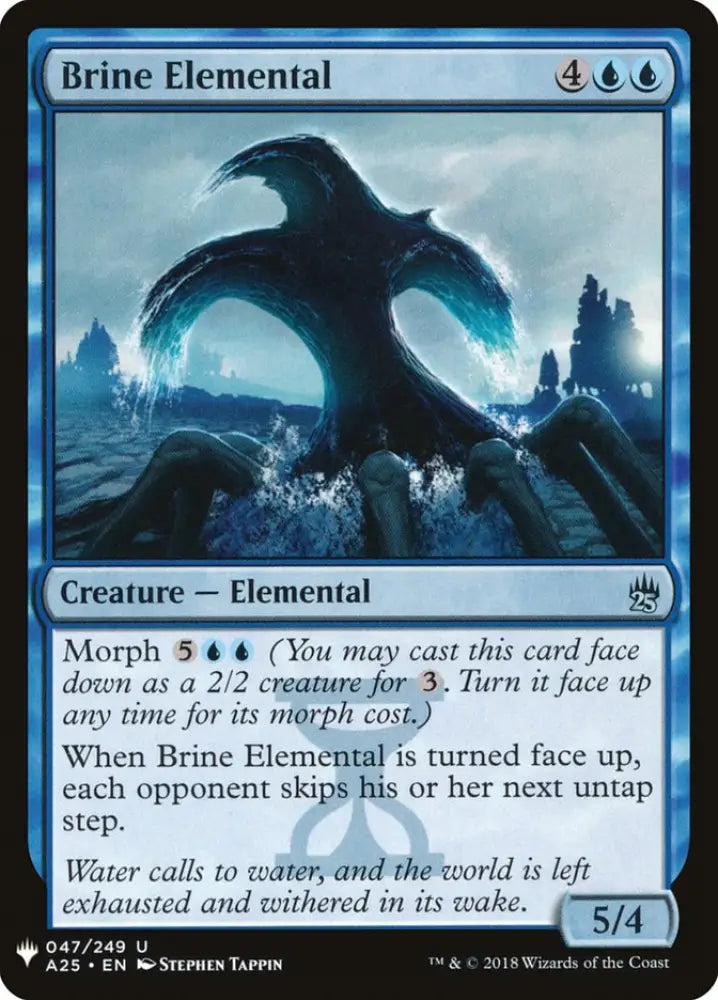 Brine Elemental [Mystery Booster] - MTG Single