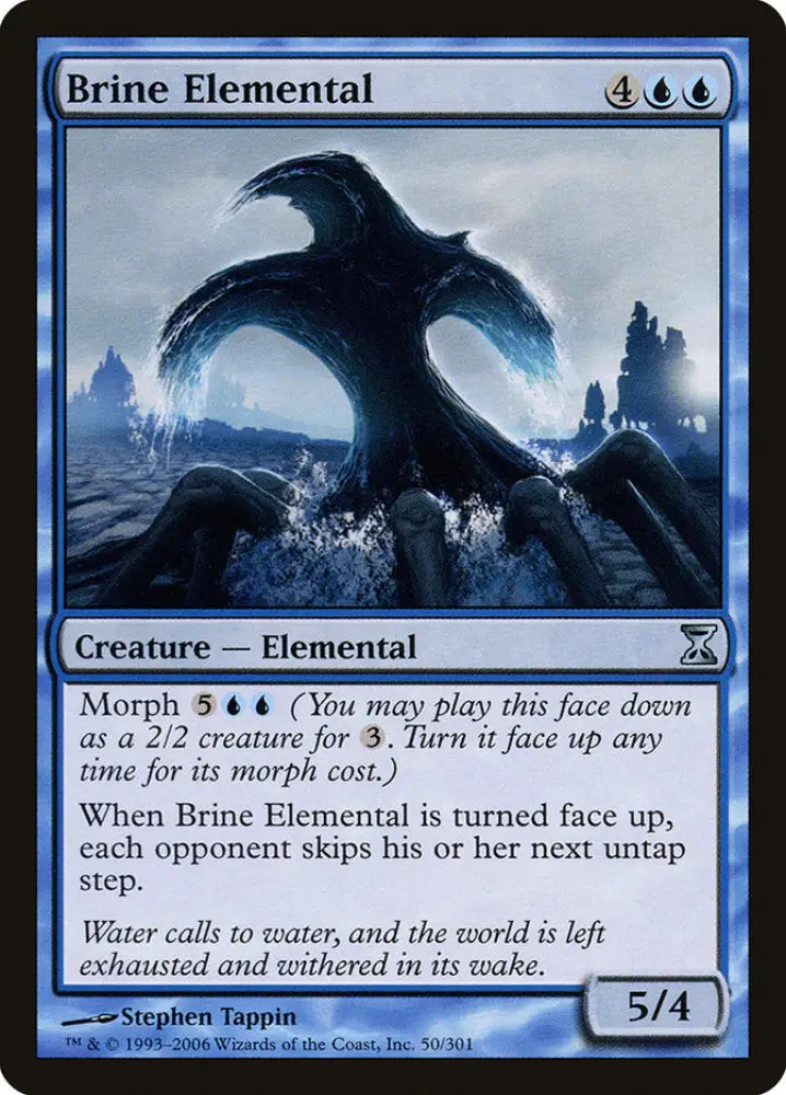 Brine Elemental [Time Spiral] - MTG Single