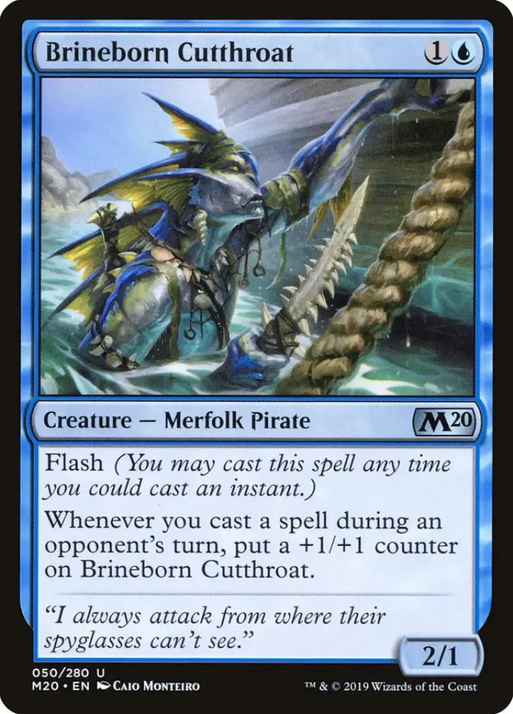 Brineborn Cutthroat [Core Set 2020] - MTG Single