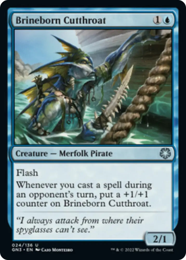 Brineborn Cutthroat [Game Night: Free-for-All] - MTG Single