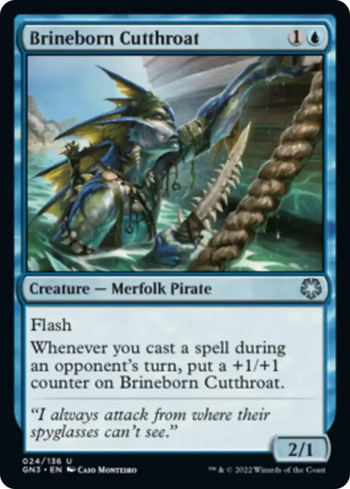 Brineborn Cutthroat [Game Night: Free-for-All] - MTG Single