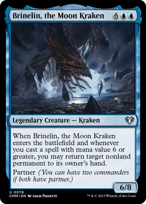 Brinelin the Moon Kraken [Commander Masters] - MTG Single