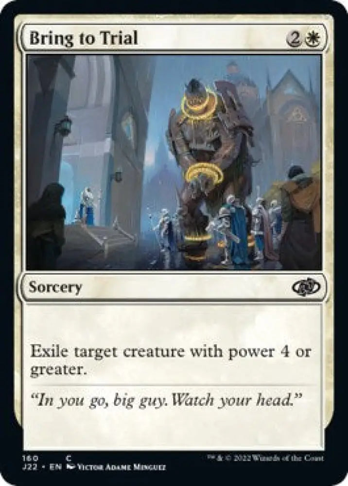 Bring to Trial [Jumpstart 2022] - MTG Single