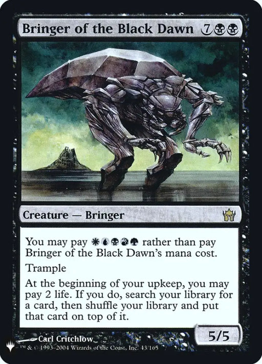 Bringer of the Black Dawn [Mystery Booster] - MTG Single