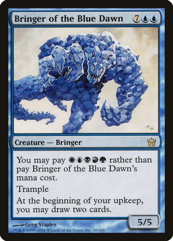 Bringer of the Blue Dawn [Fifth Dawn] - MTG Single