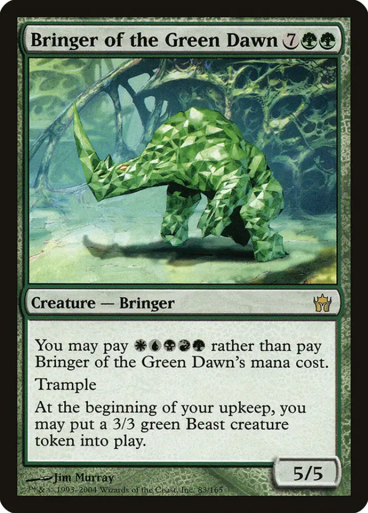 Bringer of the Green Dawn [Fifth Dawn] - MTG Single