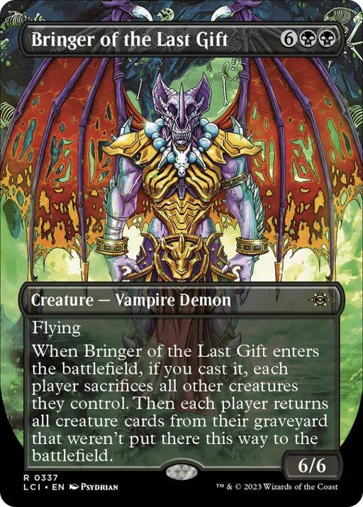 Bringer of the Last Gift (Borderless) [The Lost Caverns of Ixalan] - MTG Single