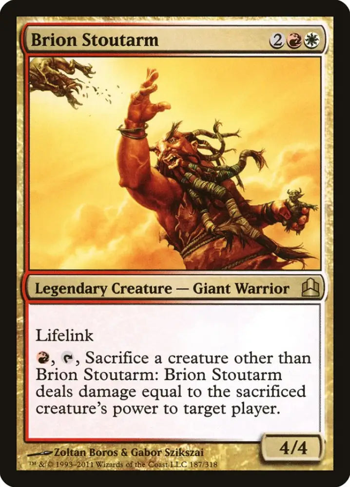 Brion Stoutarm [Commander 2011] - MTG Single