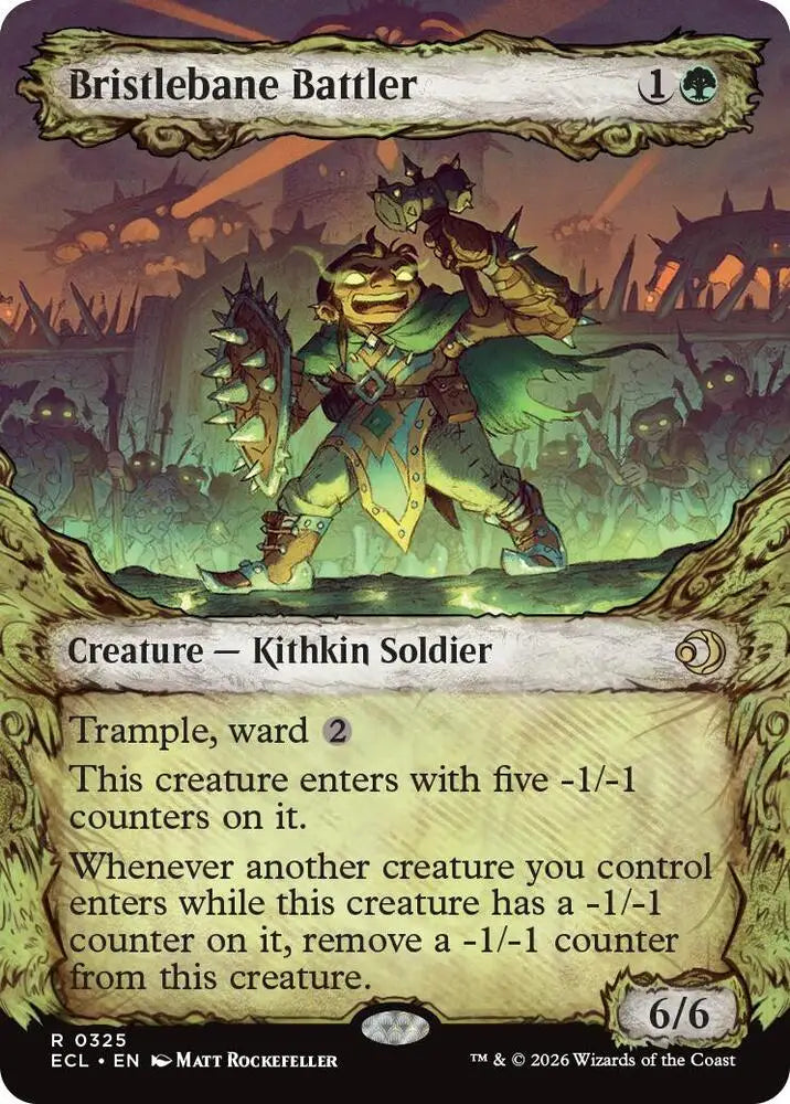 Bristlebane Battler (Showcase) (325) [Lorwyn Eclipsed]