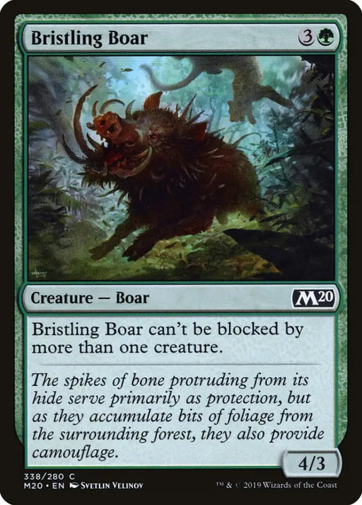 Bristling Boar [Core Set 2020] - MTG Single