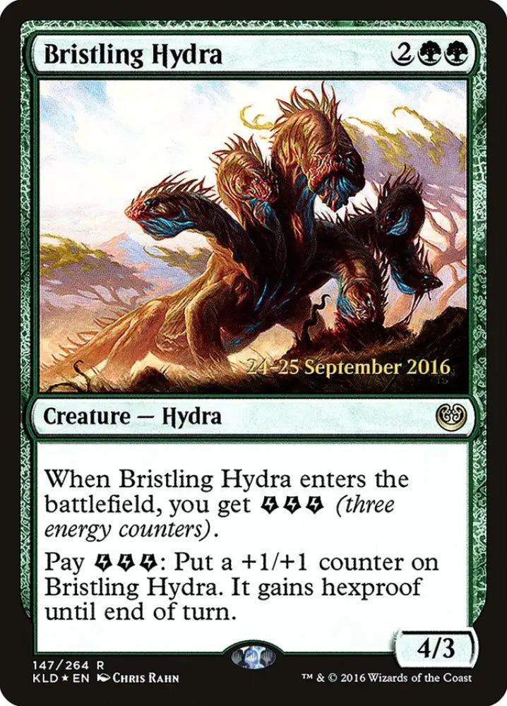Bristling Hydra [Kaladesh Prerelease Promos] - MTG Single