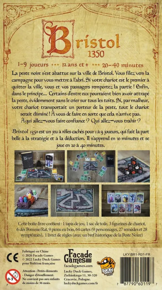 Bristol 1350 (FR) - Board Games