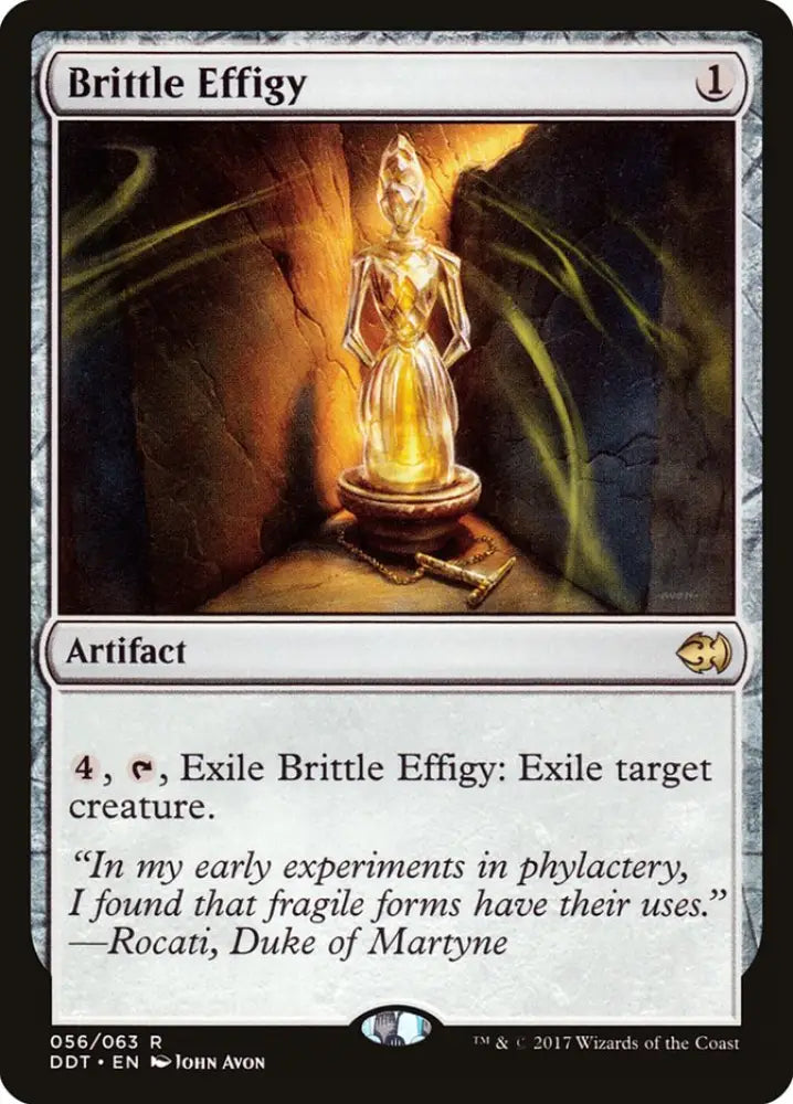 Brittle Effigy [Duel Decks: Merfolk vs. Goblins] - MTG Single
