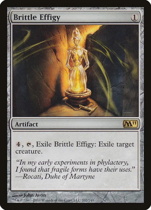 Brittle Effigy [Magic 2011] - MTG Single