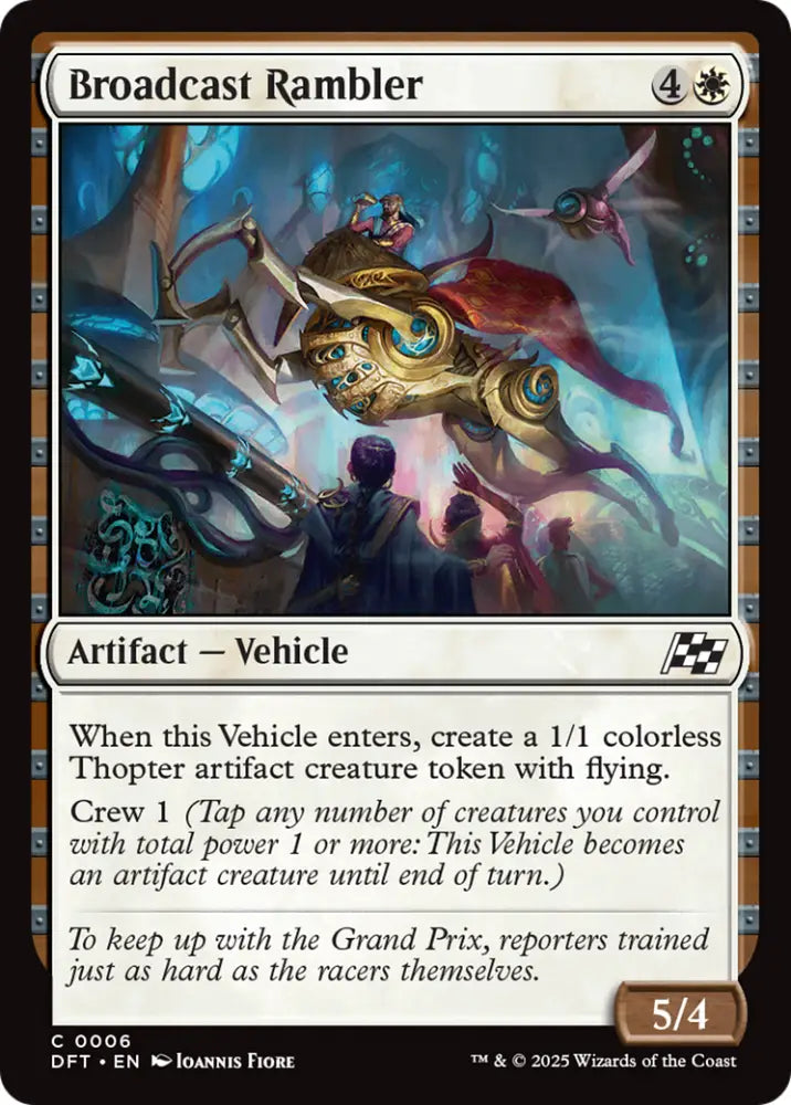 Broadcast Rambler [Aetherdrift] - MTG Single