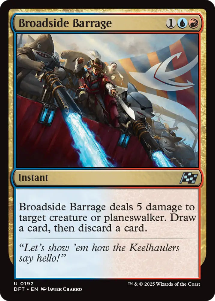 Broadside Barrage [Aetherdrift] - MTG Single