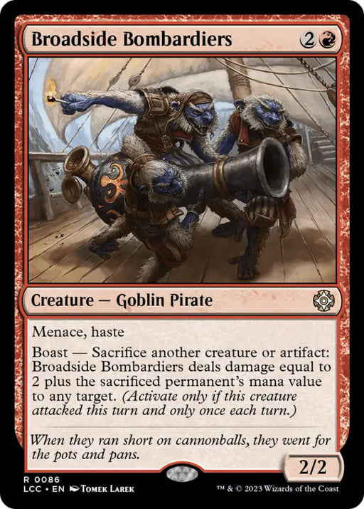 Broadside Bombardiers [The Lost Caverns of Ixalan Commander] - MTG Single