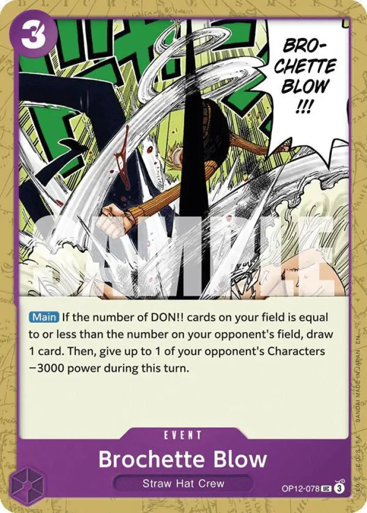 Brochette Blow (OP12-078) [Legacy of the Master]