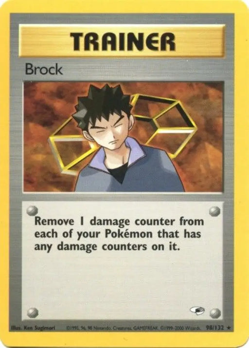Brock (98/132) [Gym Heroes Unlimited] - Pokemon Single