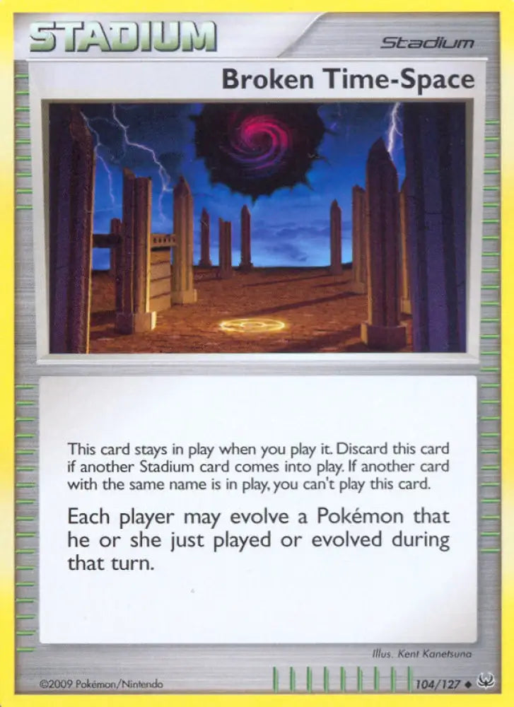 Broken Time-Space (104/127) [Platinum: Base Set] - Pokemon Single