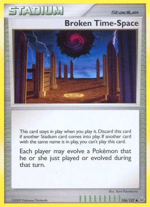 Broken Time-Space (104/127) [Platinum: Base Set] - Pokemon Single