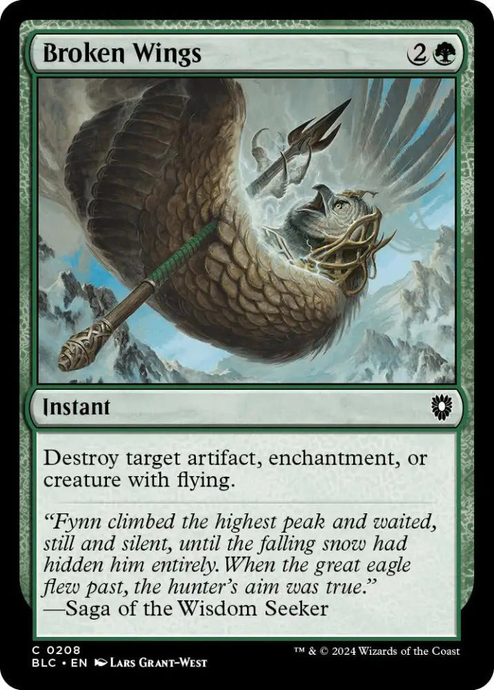 Broken Wings [Bloomburrow Commander] - MTG Single